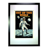 George Best "Out of This World" Print (A3)