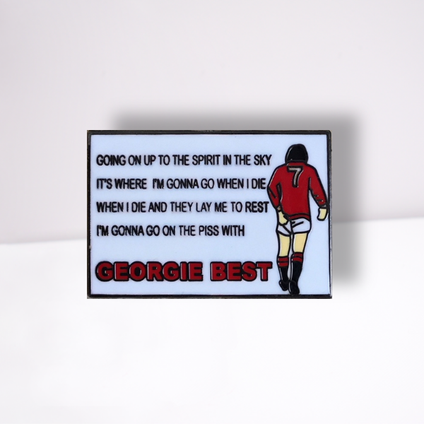 George Best Spirit in the Sky Badge