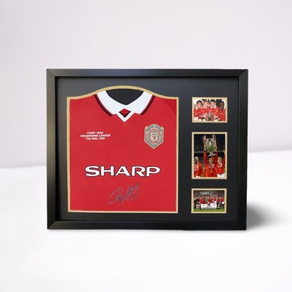 Ryan Giggs Hand Signed 1999 Champions League Final Shirt