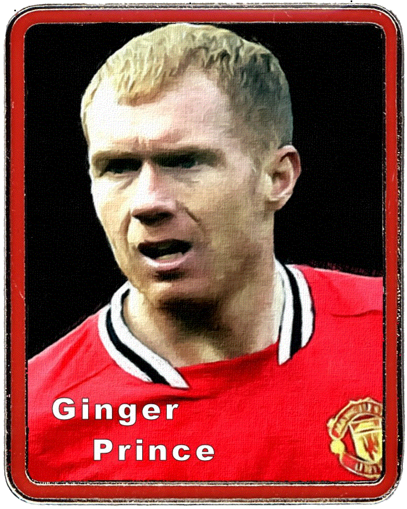 Paul Scholes - The Ginger Prince - Badge