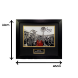 Gordon Hill 1977 FA Cup Final Trophy Signed Photo (Colour) (M)