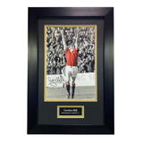 Gordon Hill 1977 Signed Photo - Iconic Celebration (M)