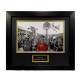 Gordon Hill 1977 FA Cup Final Trophy Signed Photo (Colour) (M)