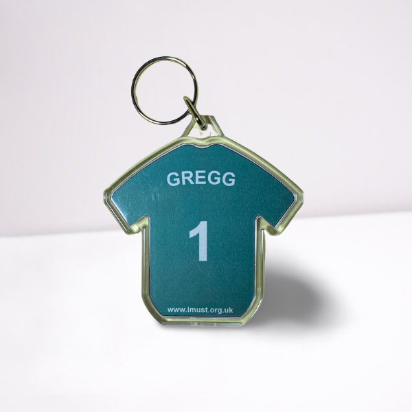 Harry Gregg Keyring