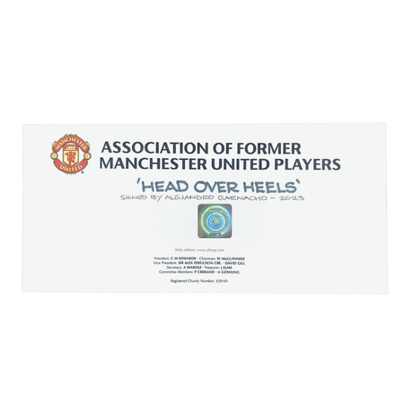 "Head Over Heels" Print Signed by Alejandro Garnacho (L)
