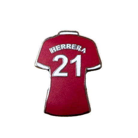 Red Retro Shirt Badge