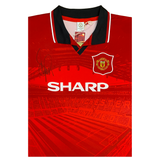 Denis Irwin Hand Signed 1994-1996 Manchester United Home Shirt