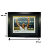 Jimmy Greenhoff Signed 1979 FA Cup Semi-Final Celebration Print (Coloured) (L)