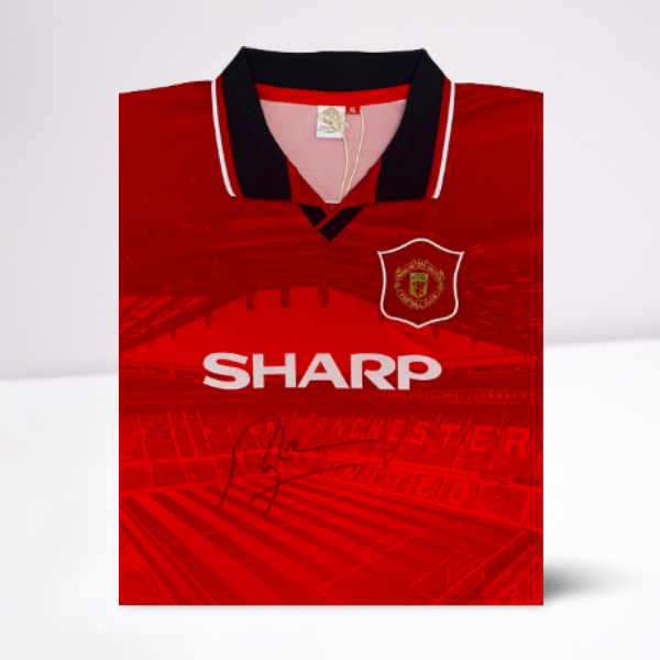 Roy Keane Hand Signed 1994-96 Home Shirt