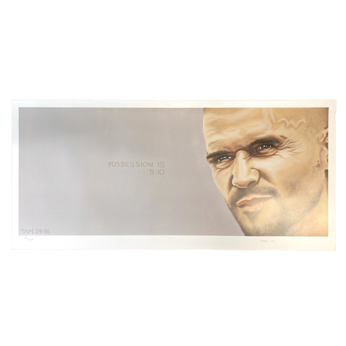 Roy Keane "Possession Is 9:10" - Limited Edition Print (XL)