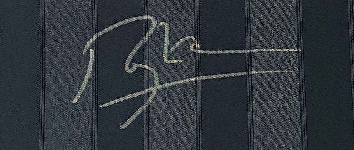 Roy Keane Hand Signed 1994 Black Away Shirt