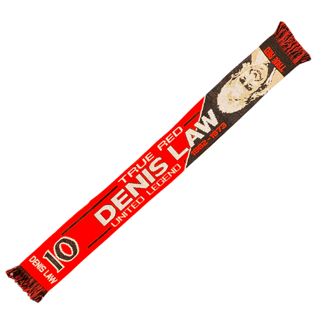 True Red Legends - Denis Law Scarf