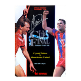 Lee Martin Signed 1990 FA Cup Final Replay Programme (M)