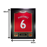 Lisandro Martinez Signed 2022-2023 Home Shirt