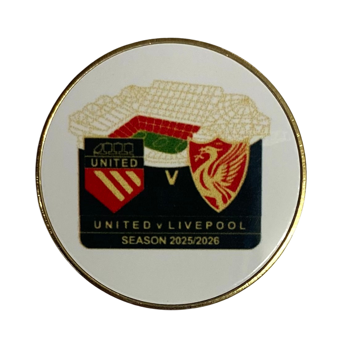 Manchester United v Liverpool Matchday Badge