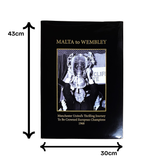 "Malta to Wembley" Huge Collectors' Coffee Table Book Signed By Alex Stepney