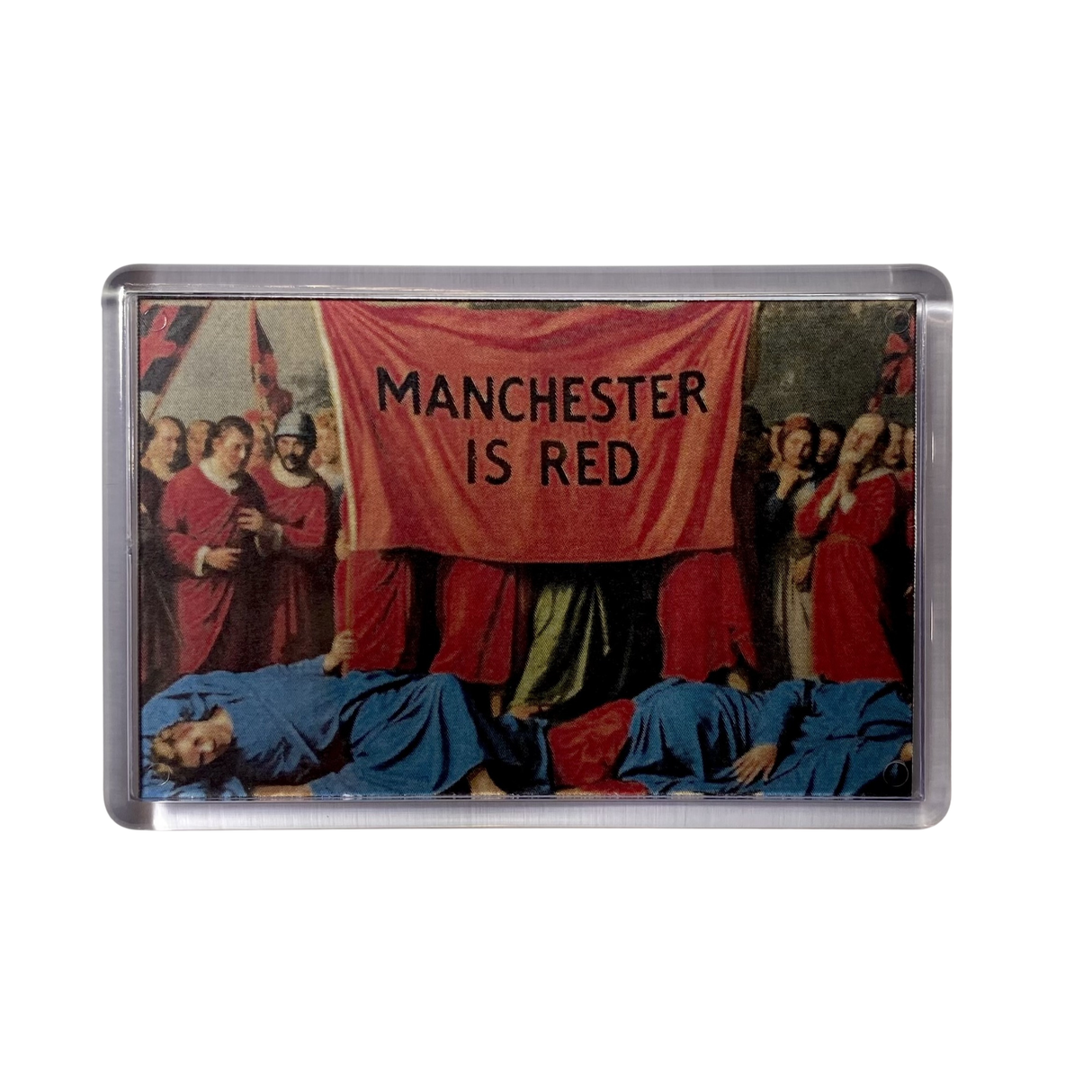 Manchester Is Red Fridge Magnet