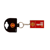 Manchester United FC Official Old Trafford Street Sign Metal Keyring