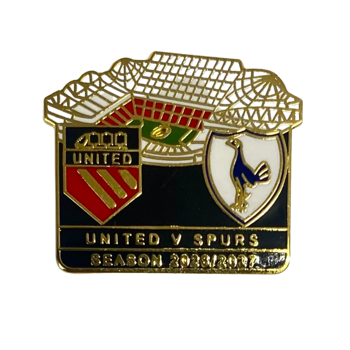 Manchester United v Tottenham Hotspur 2026/2027 Matchday Badge