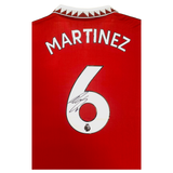 Lisandro Martinez 2022-2023 Home Signed Shirt