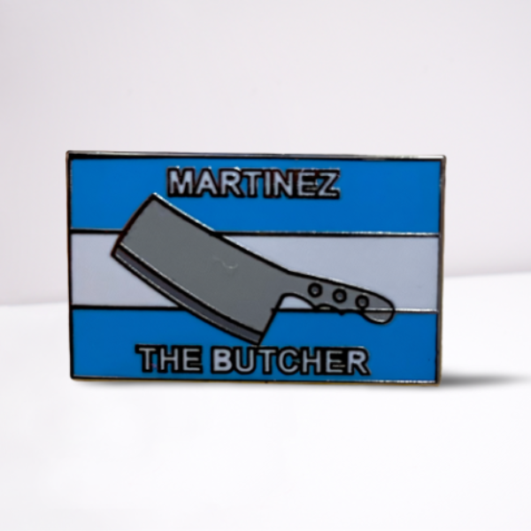 Lisandro Martínez "The Butcher" Argentina Flag Badge