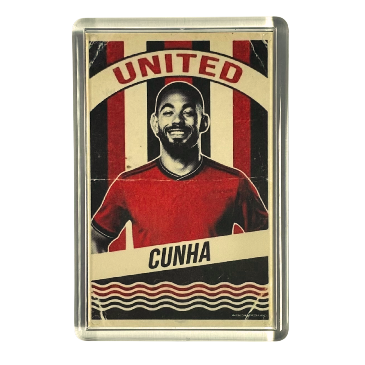 Matheus Cunha Old School Programme Fridge Magnet
