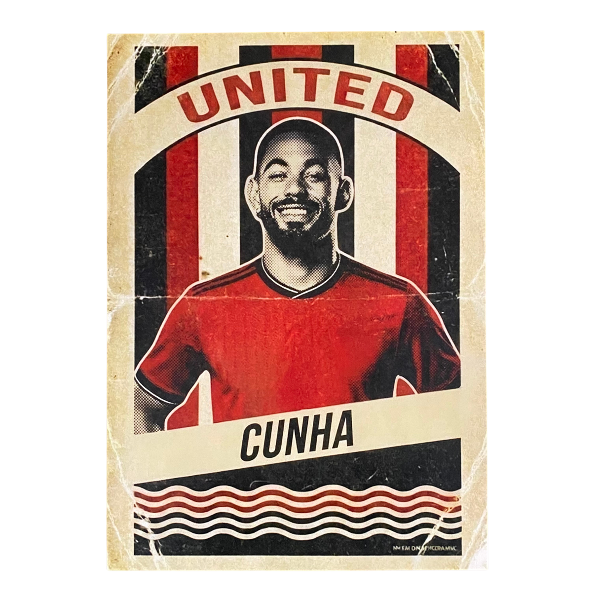 Matheus Cunha Old School Programme Print (A3)
