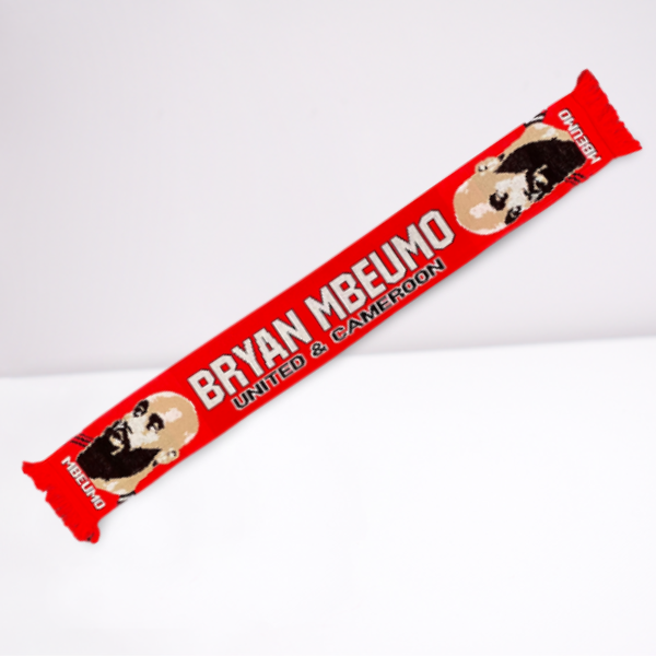 True Red Legends - Bryan Mbeumo Scarf