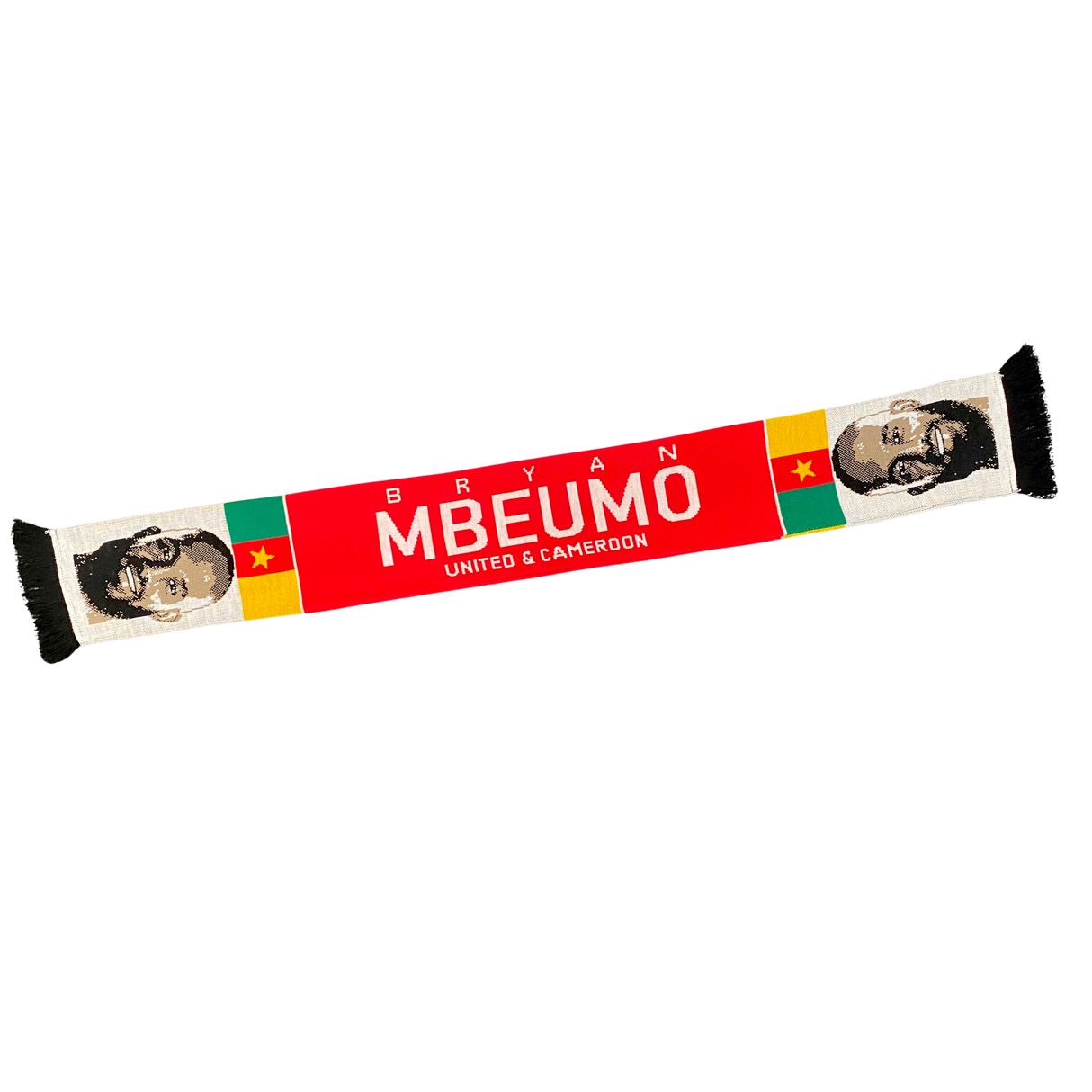 Bryan Mbeumo Flag Scarf