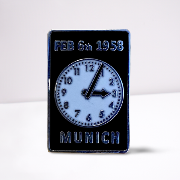 Munich Memorial Clock Badge (Black)