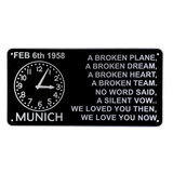 Munich Wall/Bar Plaque