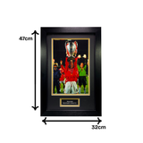Nicky Butt Signed 1999 UCL Final Trophy Photo (M)