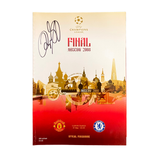 Ryan Giggs Signed Official Matchday Programme 2008 UCL Final (M)
