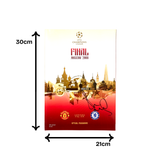 Official Matchday Programme 2008 UCL Final (Moscow) Hand Signed by Paul Scholes (M)