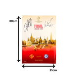 Ryan Giggs & Wes Brown Signed Official Matchday Programme 2008 UCL Final (M)