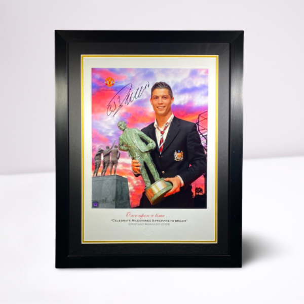 Once Upon A Time' Print Signed by Cristiano Ronaldo