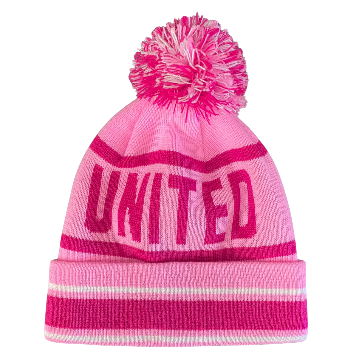 Pink United Bobble Hat