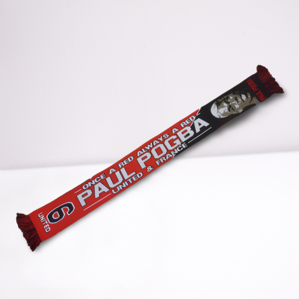 True Red Legends - Paul Pogba Scarf