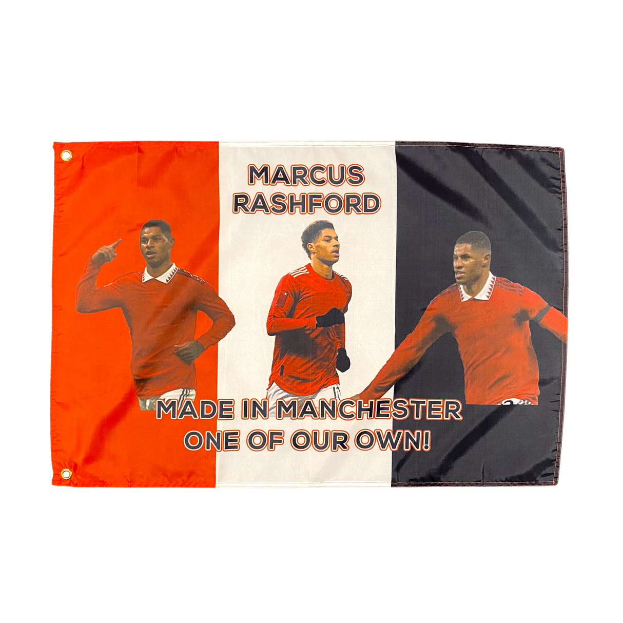 Marcus Rashford "Made in Manchester" Flag 3ft x 2ft (90 x 60cm)