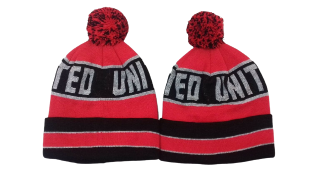 Manchester United Bobble Hat - Red Design