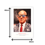 Sir Matt Busby "Reflections of Greatness" Print (A3)