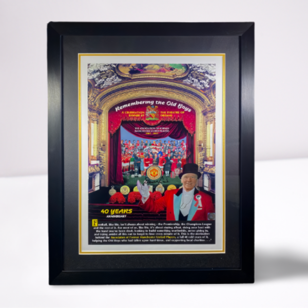 Remembering The Old Boys' Print Signed by Law