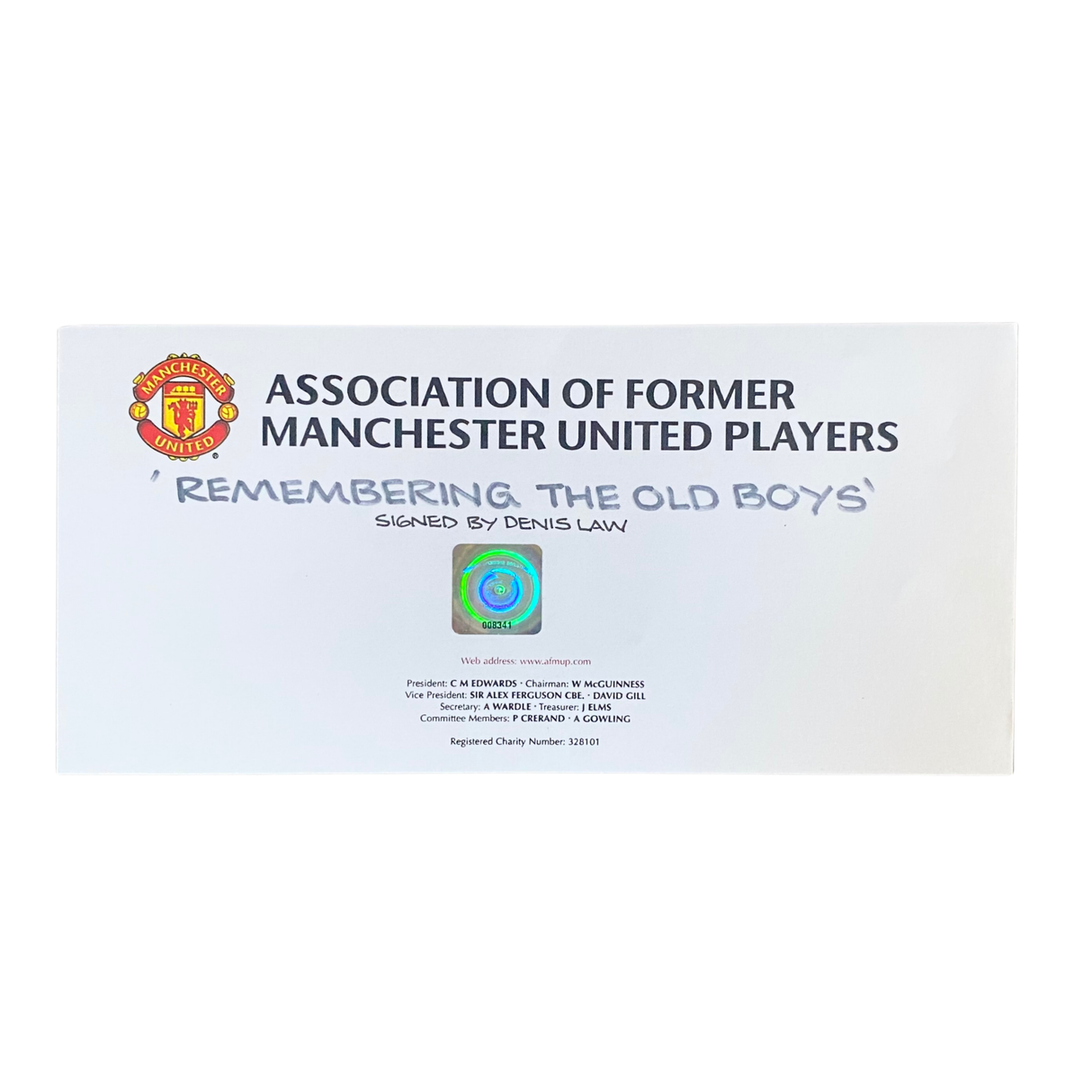 "Remembering The Old Boys" Framed Print Signed by Denis Law (XL)