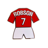 Bryan Robson 7 Shirt Badge