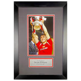 Robson 1985 Framed Signed 1985 FA Cup Winner Photo Print