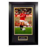 Bryan Robson 87/88 hand signed Photo Print (M)
