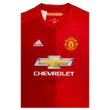 Wayne Rooney Hand Signed Manchester United 2016-2017 Home Shirt