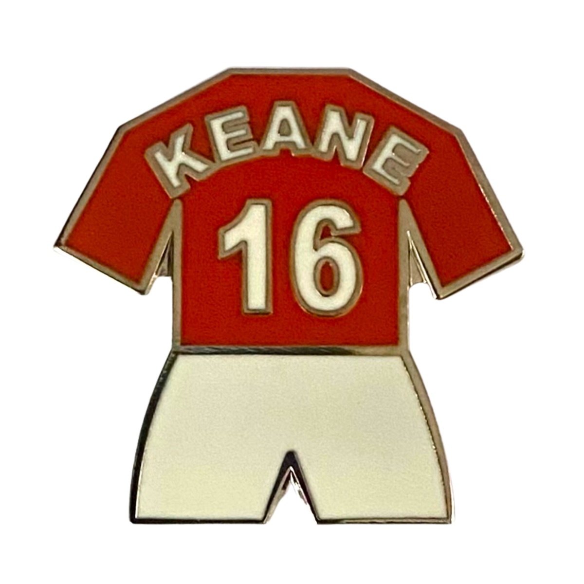 Roy Keane 16 Shirt Badge