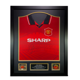 Roy Keane Signed Manchester United 1994-1996 Red Home Shirt