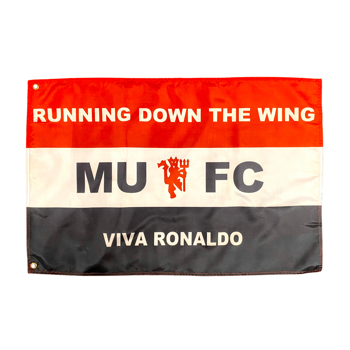 Running Down the Wing Flag